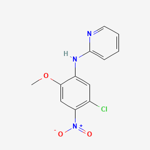 N-(5-Chloro-2-methoxy-4-nitrophenyl)pyridin-2-amine