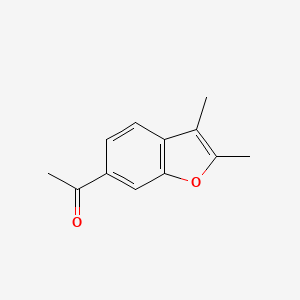 Ethanone, 1-(2,3-dimethyl-6-benzofuranyl)-