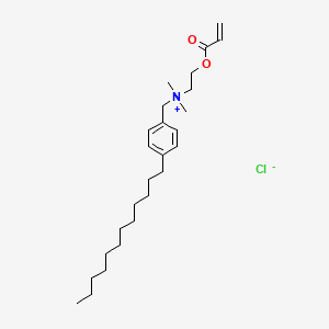 (p-Dodecylbenzyl)dimethyl(2-((1-oxoallyl)oxy)ethyl)ammonium chloride