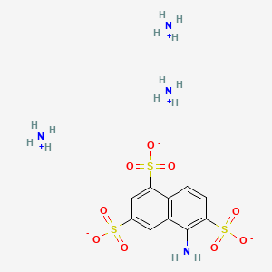 Triammonium 5-aminonaphthalene-1,3,6-trisulphonate