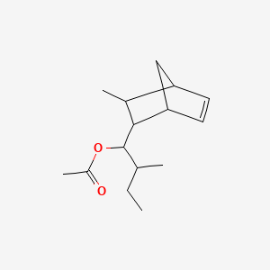 2-Methyl-1-(3-methylbicyclo[2.2.1]hept-5-EN-2-YL)butyl acetate