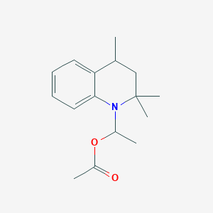 3,4-Dihydro-2,2,4-trimethyl-2H-quinoline-1-ethyl acetate