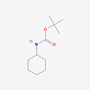 molecular formula C11H21NO2 B1267822 tert-butyl N-cyclohexylcarbamate CAS No. 3712-40-1