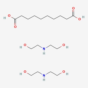 molecular formula C18H40N2O8 B12678221 Einecs 279-702-6 CAS No. 81189-11-9