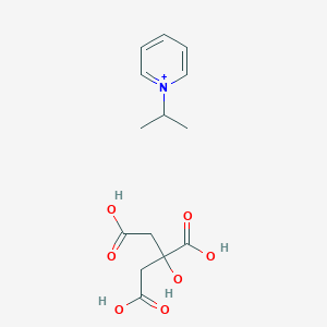 alpha-Methylbenzylammonium dihydrogen 2-hydroxypropane-1,2,3-tricarboxylate