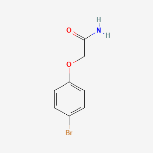 molecular formula C8H8BrNO2 B1267825 2-(4-溴苯氧基)乙酰胺 CAS No. 35368-75-3