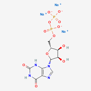 Xanthosine 5'-(trihydrogen diphosphate), trisodium salt