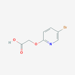 molecular formula C7H6BrNO3 B1267827 2-(5-溴吡啶-2-基)氧乙酸 CAS No. 79674-66-1