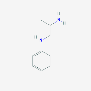 molecular formula C9H14N2 B1267834 N-苯基丙烷-1,2-二胺 CAS No. 6499-72-5