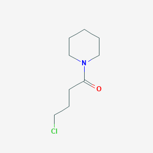 B1267837 1-(4-Chloro-1-oxobutyl)piperidine CAS No. 90436-20-7