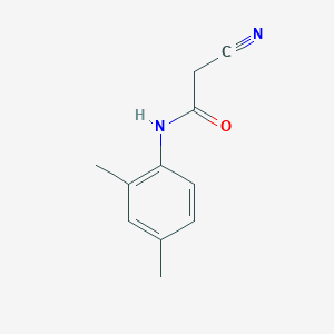 molecular formula C11H12N2O B1267844 2-氰基-N-(2,4-二甲基苯基)乙酰胺 CAS No. 50982-69-9
