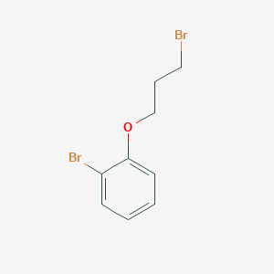 B1267847 1-Bromo-2-(3-bromopropoxy)benzene CAS No. 37136-84-8