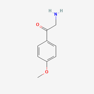 molecular formula C9H11NO2 B1267859 2-氨基-4'-甲氧基苯乙酮 CAS No. 40513-43-7