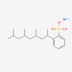 Sodium (1,3,5,7-tetramethyloctyl)benzenesulphonate