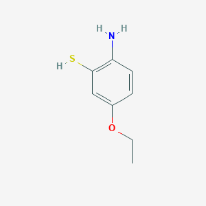 B1267862 2-Amino-5-ethoxybenzenethiol CAS No. 34250-61-8