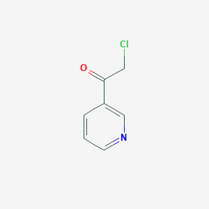 molecular formula C7H6ClNO B1267870 2-Chloro-1-(pyridin-3-yl)ethanone CAS No. 55484-11-2