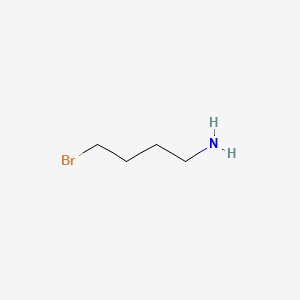 molecular formula C4H10BrN B1267872 4-溴丁-1-胺 CAS No. 33977-38-7
