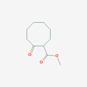 molecular formula C10H16O3 B1267902 Methyl 2-oxocyclooctane-1-carboxylate CAS No. 5452-73-3