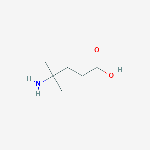 molecular formula C6H13NO2 B1267905 4-氨基-4-甲基戊酸 CAS No. 3235-46-9
