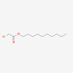 molecular formula C12H23BrO2 B1267917 癸酸溴甲酯 CAS No. 5436-93-1