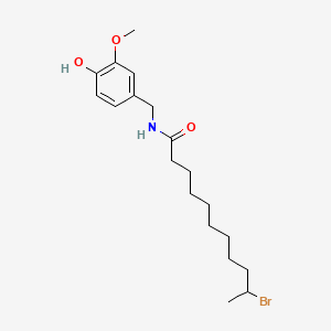 Undecanamide, 10-bromo-N-vanillyl-