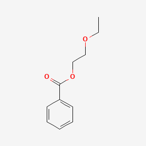 molecular formula C11H14O3 B1267918 2-Ethoxyethyl benzoate CAS No. 5451-72-9