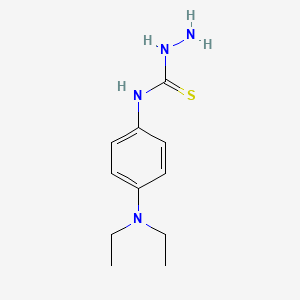 Semicarbazide, 4-(p-diethylaminophenyl)-3-thio-