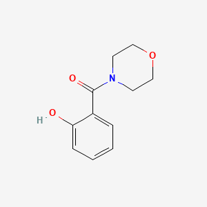 molecular formula C11H13NO3 B1267925 4-Salicyloylmorpholine CAS No. 3202-84-4