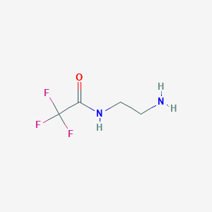 molecular formula C4H7F3N2O B1267928 N-(2-氨基乙基)-2,2,2-三氟乙酰胺 CAS No. 5458-14-0