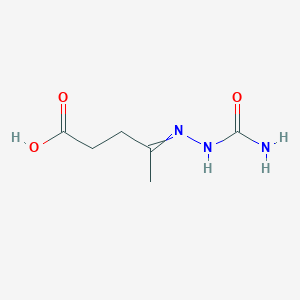 molecular formula C6H11N3O3 B1267932 4-(Carbamoylhydrazinylidene)pentanoic acid CAS No. 89532-09-2