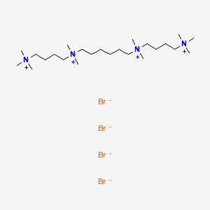 N,N,N',N'-Tetramethyl-N,N'-bis(4-(trimethylammonio)butyl)-1,6-hexanediaminiumtetrabromide