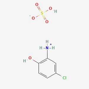 (5-Chloro-2-hydroxyphenyl)ammonium hydrogen sulphate