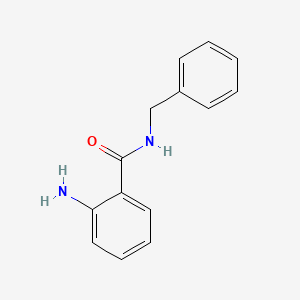 molecular formula C14H14N2O B1267937 2-amino-N-benzylbenzamide CAS No. 5471-20-5