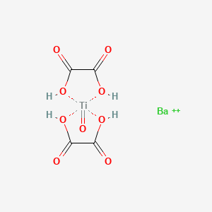 Barium bis(oxalato(2-)-O,O')oxotitanate(2-)