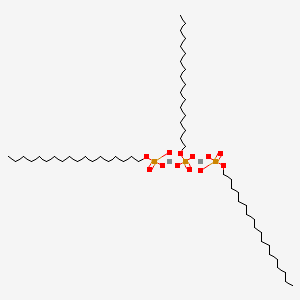 Phosphoric acid, octadecyl ester, aluminum salt