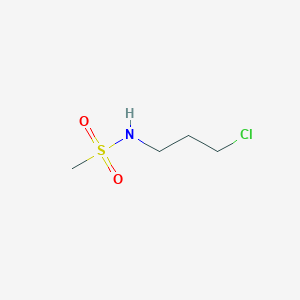 molecular formula C4H10ClNO2S B1267942 N-(3-氯丙基)甲磺酰胺 CAS No. 57590-72-4