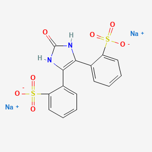 Disodium (2,3-dihydro-2-oxo-1H-imidazole-4,5-diyl)bis(benzenesulphonate)