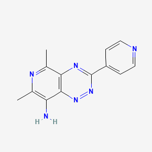 5,7-Dimethyl-3-pyridin-4-yl-pyrido(3,4-e)(1,2,4)triazin-8-ylamine