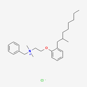 Benzyldimethyl(2-(2-methyloctylphenoxy)ethyl)ammonium chloride