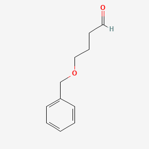 molecular formula C11H14O2 B1267950 4-(苄氧基)丁醛 CAS No. 5470-84-8