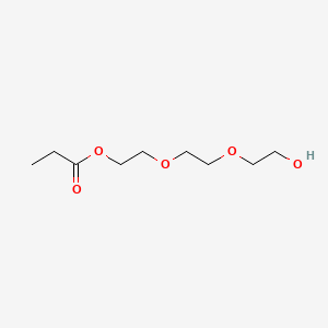 Ethanol, 2,2'-(1,2-ethanediylbis(oxy))bis-, propanoate