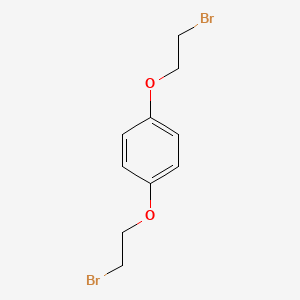 molecular formula C10H12Br2O2 B1267954 1,4-双(2-溴乙氧基)苯 CAS No. 5471-84-1