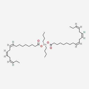 Dibutylbis(octadeca-9(Z),12(Z),15(Z)-trienoyloxy)stannane