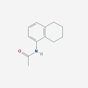 molecular formula C12H15NO B1267960 n-(5,6,7,8-Tetrahydronaphthalen-1-yl)acetamide CAS No. 6272-18-0