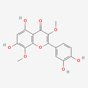 3',4',5,7-Tetrahydroxy-3,8-dimethoxyflavone