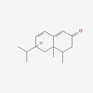 4,4a,5,6-Tetrahydro-6-isopropyl-4,4a-dimethylnaphthalene-2(3H)-one