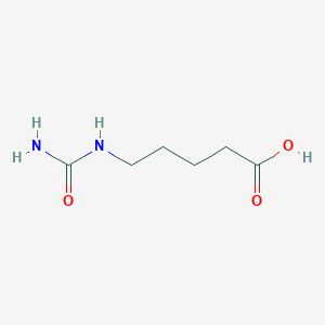 molecular formula C6H12N2O3 B1267970 5-(Carbamoylamino)pentanoic acid CAS No. 370585-29-8
