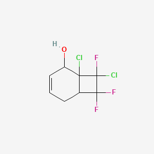 1,8-Dichloro-7,7,8-trifluorobicyclo(4.2.0)oct-3-en-2-ol