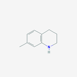 molecular formula C10H13N B1267971 7-甲基-1,2,3,4-四氢喹啉 CAS No. 58960-03-5