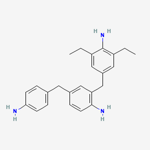 2-((4-Amino-3,5-diethylphenyl)methyl)-4-((4-aminophenyl)methyl)aniline